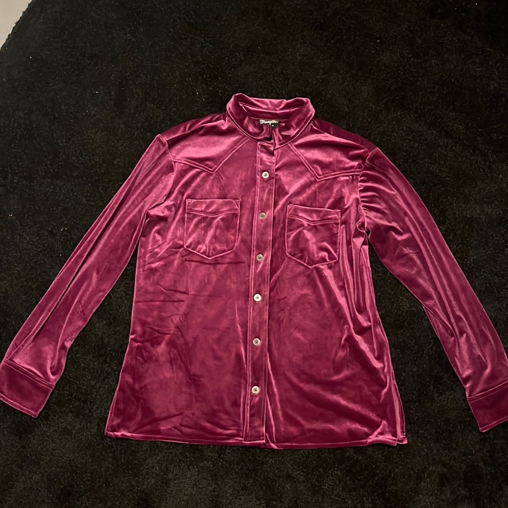 Wrangler Retro Velvet Buttondown